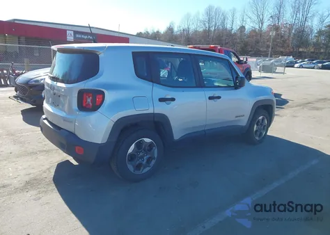 2016 Jeep Renegade Sport from USA, damaged, VIN ZACCJAAW0GPD32866